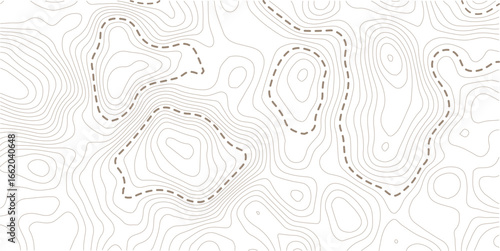 Vector contour topographic map background. Topography and geography map grid abstract backdrop. Business concept. Vector illustration