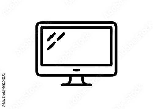 lcd monitor with blank screen