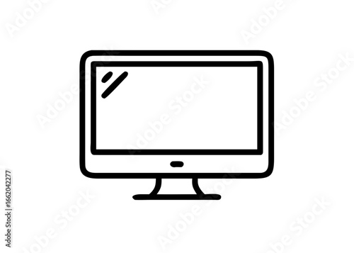 lcd monitor with blank screen