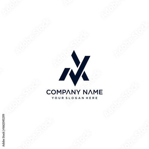 Free Download av letter vector logo abstract - GFXLoad