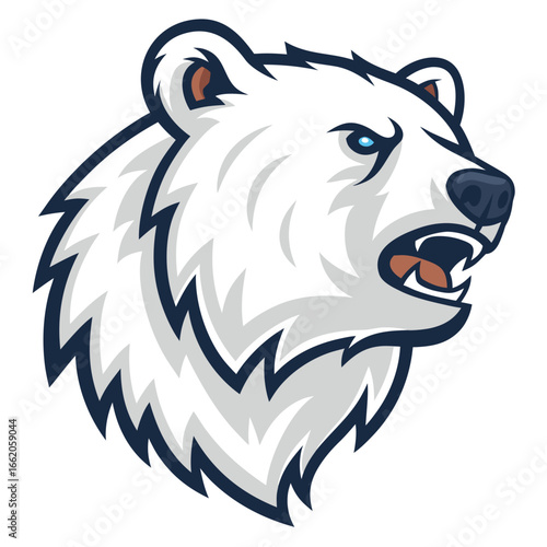 polar bear vector illustration