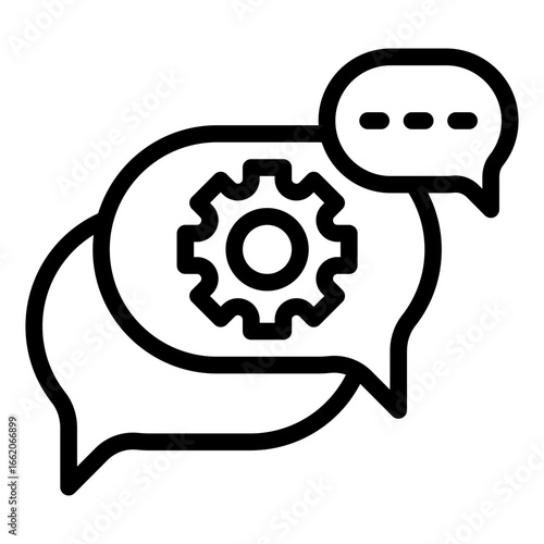 tech support icon vector