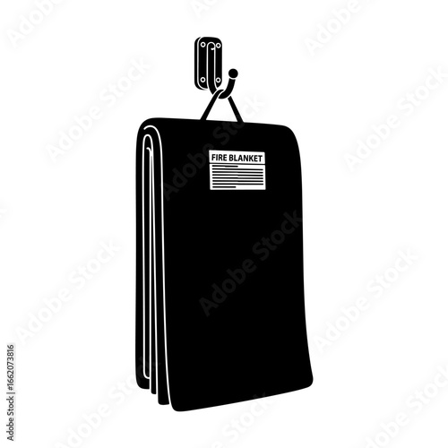 Fire blanket emergency safety suppression equipment for kitchen home office and car protection against fire