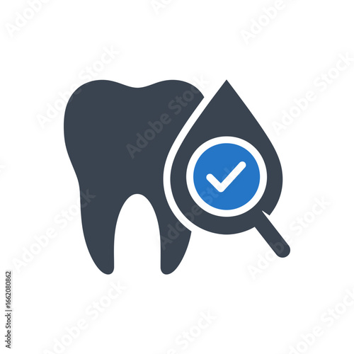 Saliva Test Checkup Icon