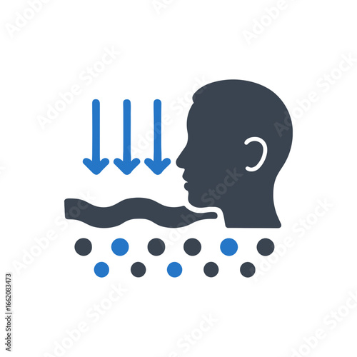Dermatological Skin Treatment Icon
