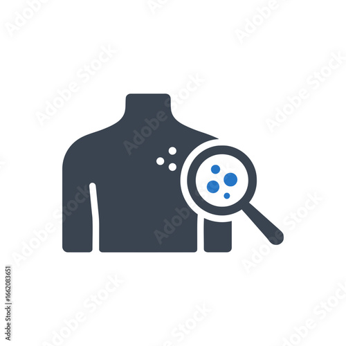 Skin Diagnosis Examination Icon