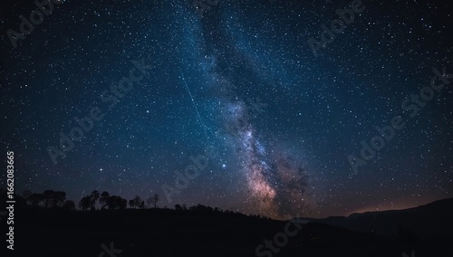 starry night sky