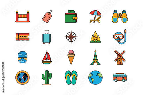 Travel Vector Icon Collection