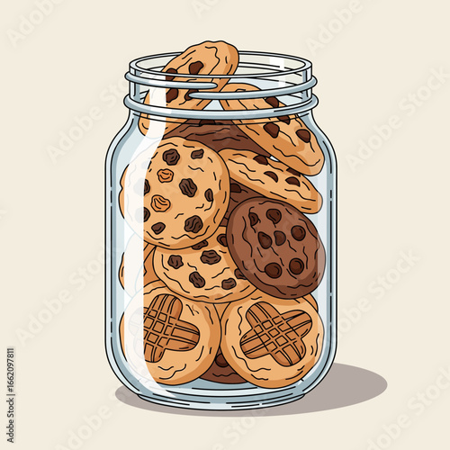 Cookie Jar Delight An Assortment of Homemade Treats