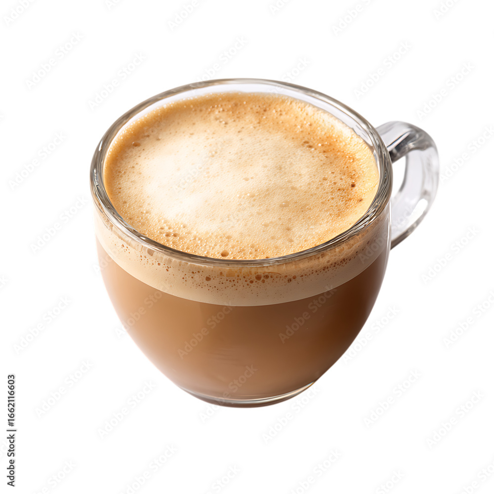 Obraz premium Latte Espress Smooth Warm Flavorful Morning