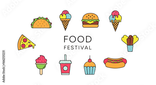 Colorful Gift Box with Ribbon and Bow for Celebration or Special Occasion.