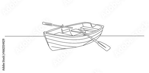 boat,rowing,water, boat rowing water illustration showing wooden rowboat with oars representing sea transport fishing travel journey nautical traditional ride marine activity
