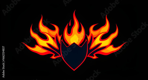 flames, fire, vector, illustration, burning, blaze, heat, hot, energy, power, danger, warning, inferno, combustion, spark, glowing, light, bright, red, orange, yellow, gradient, motion, dynamic, abstr