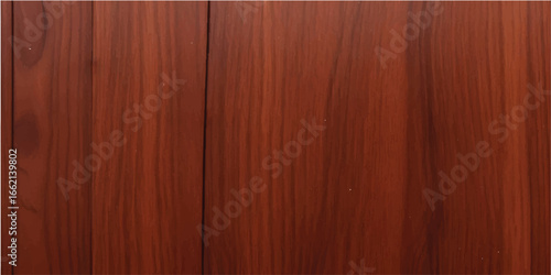 Deep Brown High Gloss Wooden Surface – Lacquered Polished Planks with Retro Grain Detail and Classic Luxury Texture for Elegant Interior Backgrounds
