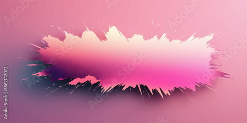 Abstract artistic watercolor background in colorful pink tones with a texture of dirty paint splashes and grunge stains