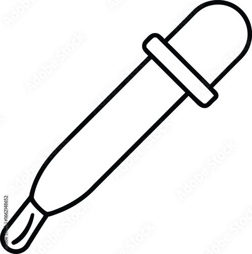 Cholesterol Test Kit Flat Lay Medical Diagnostic Equipment on White Background Vector Design