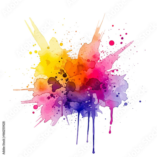 Abstract geometric shapes with smooth curves in rgb