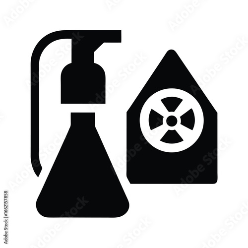 Decontamination Icon Vector Illustration