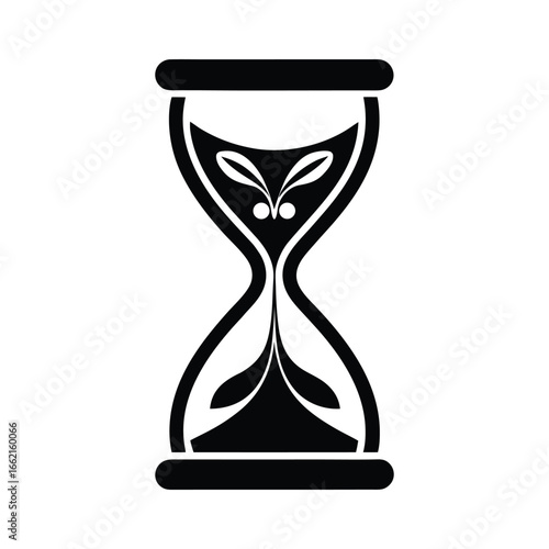 Hourglass Icon Vector Illustration