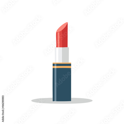 Elegant Red Lipstick Fashion Cosmetic Beauty Essential Accessory Makeup Glamour Product