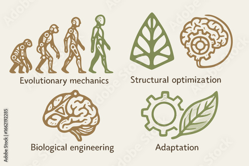 Biological Inspiration in Engineering and Evolution Concept