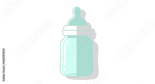 Minimalist Blue Medical Equipment Illustration for Healthcare Design