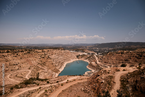 lake in the old quarry