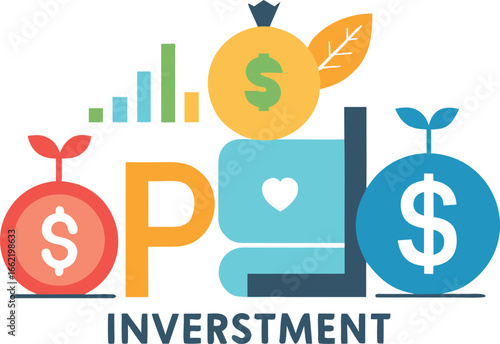 Investment Portfolio Diversification Illustration