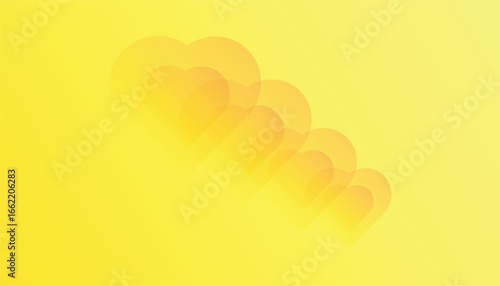 soft background pastel gradient Love cosmic Stars Sparkle Across Bold Yellow Horizon