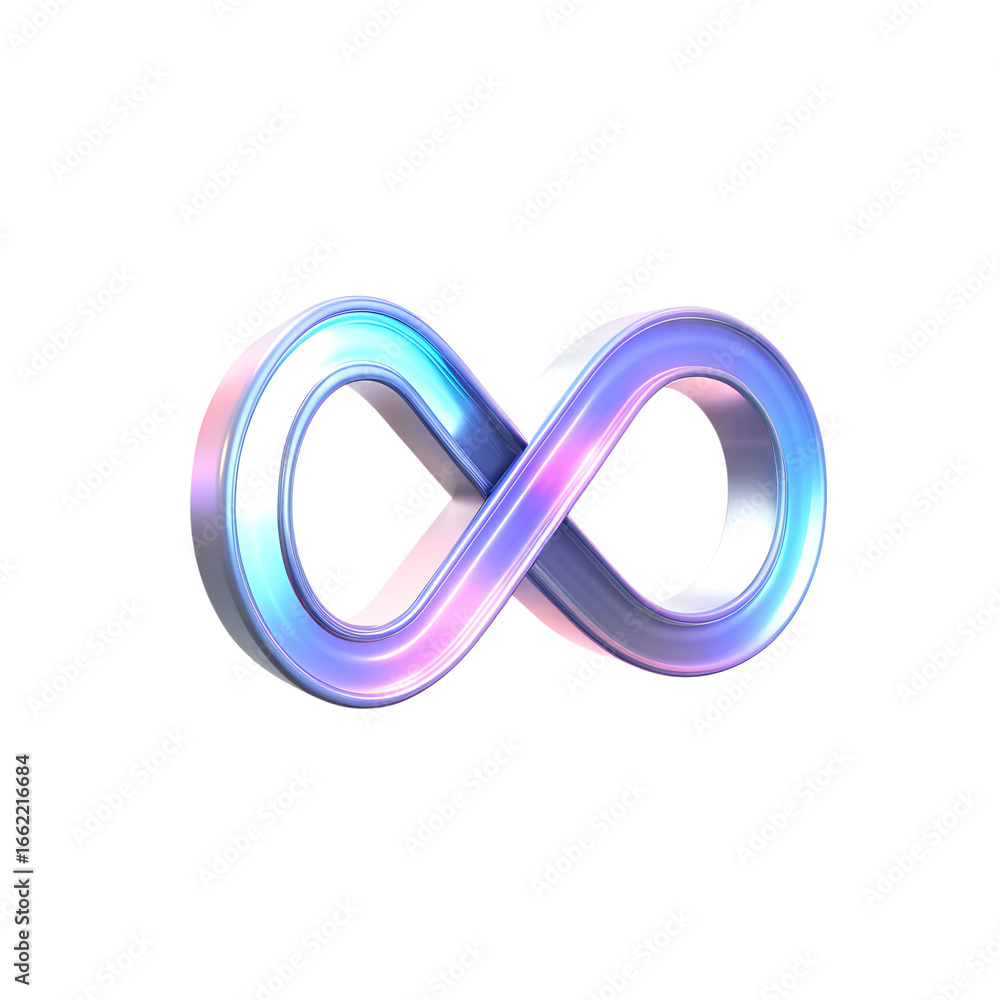 3d infinity symbol 3d infinity symbol