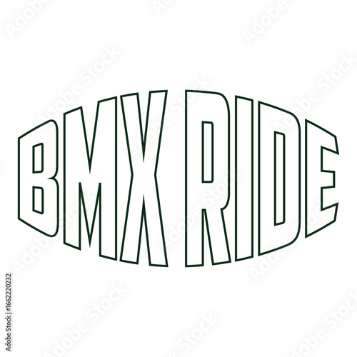 BMX Ride T Shirt Design, Mountain biker, Man riding bicycle
