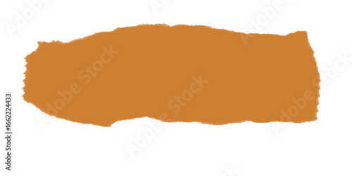 Wallpaper Mural Isolated abstract orange shape on a black background with rough edges and pixelated appearance Torontodigital.ca