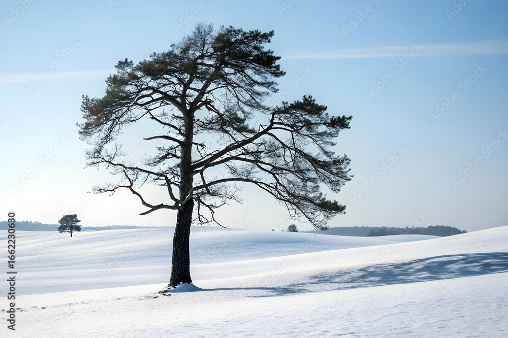 Fototapeta premium Winter sunny day