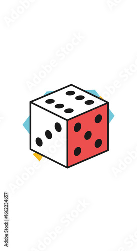 Probability chance dice rolling game luck game elements for gambling and entertainment business ideas
