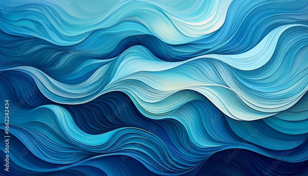 Fototapeta premium abstract ocean blue background