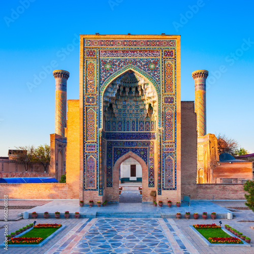 Photography Guri Amir or Gur Emir mausoleum, Samarkand