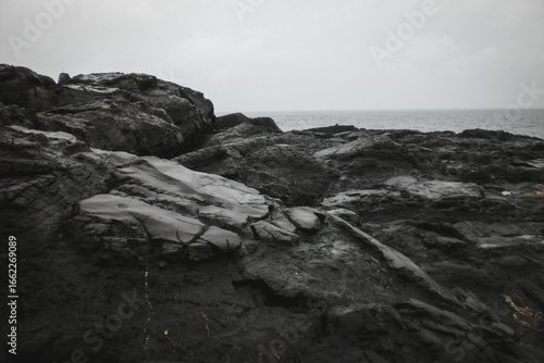 Rocky shoreline