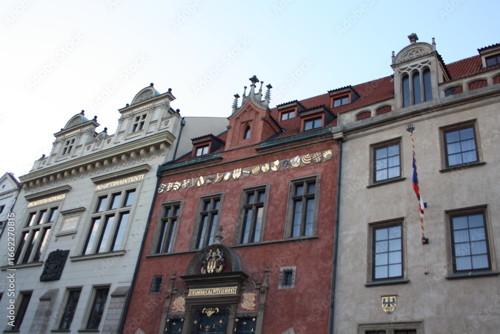 Fototapeta premium Facade Building in the city 