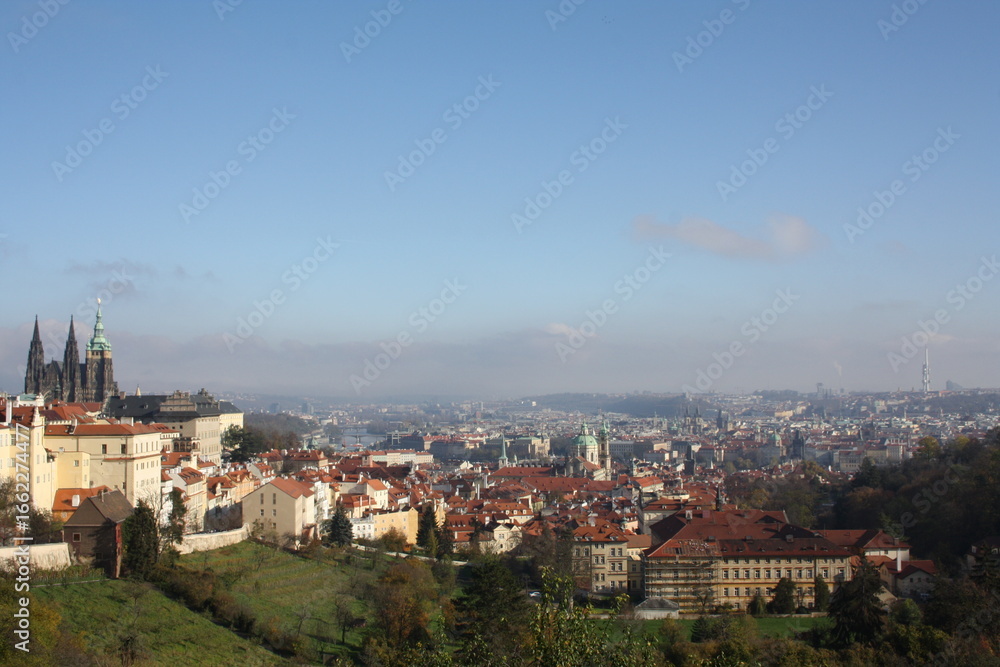 Fototapeta premium view of prague