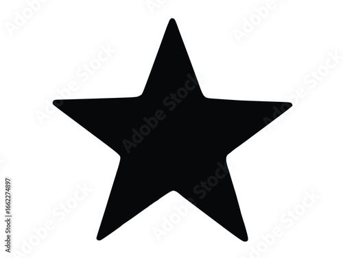 A Simple Black Star with Five Points