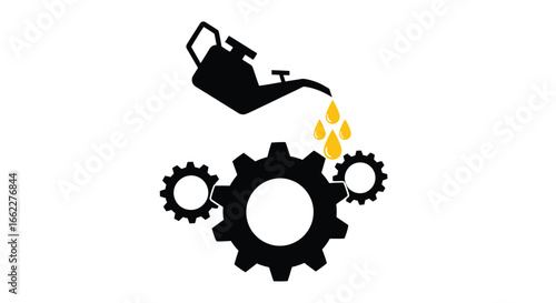 Oil and Gear Maintenance Icon