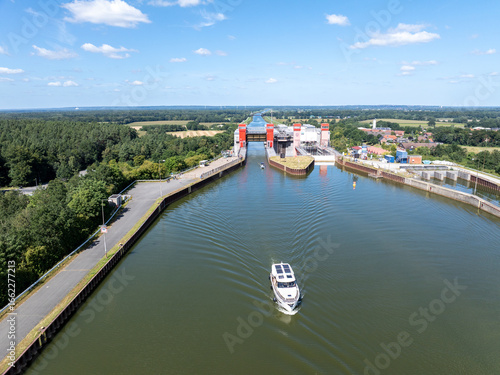 Ship elevator Scharnebeck lower saxony