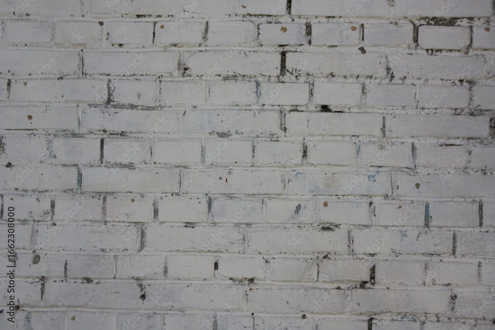 Fototapeta premium white brick wall