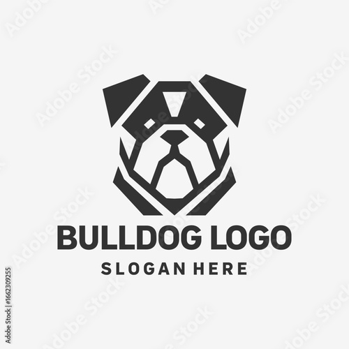 Mighty Bulldog Force Logo Design
