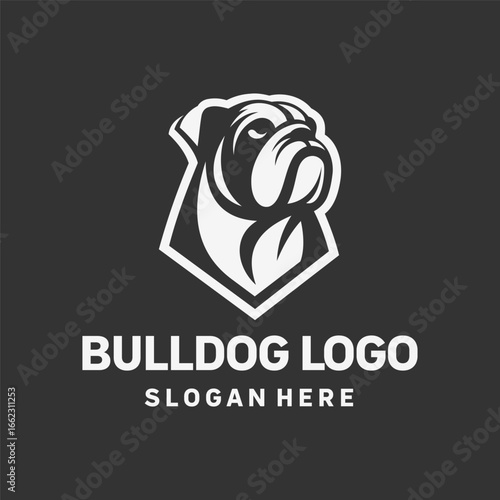 Distinctive Bulldog Graphic Logo Design