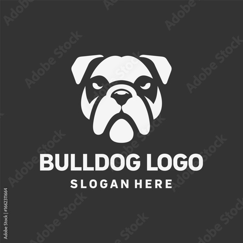 Premium Bulldog Icon Logo Design