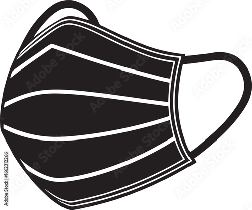 Protective Face Mask Illustration