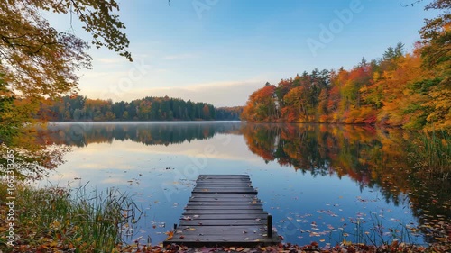 lake in autumn