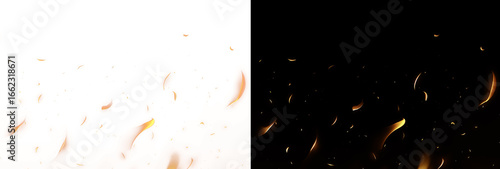 Konstfotografi Fire and sparks background