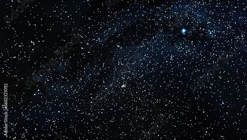 Starry night sky. Deep space
